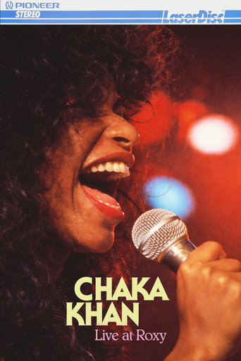 Movie poster for Chaka Khan: Live At Roxy (1981)