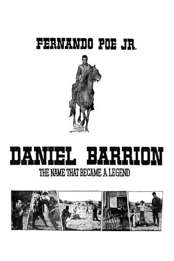Movie poster for Daniel Barrion (1964)