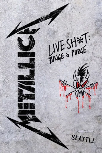 Movie poster for Metallica: Live Shit - Binge & Purge, Seattle 1989 (1989)