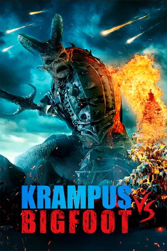 Movie poster for Bigfoot vs Krampus (2021)
