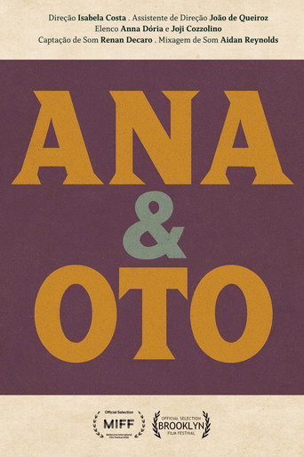 Movie poster for Ana & Oto (2025)