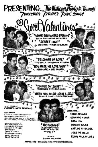 Movie poster for Sweet Valentines (1963)
