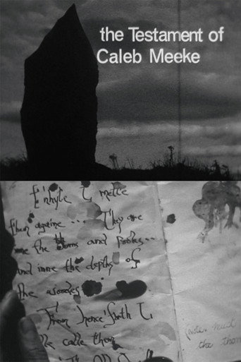 Movie poster for The Testament of Caleb Meeke (1969)