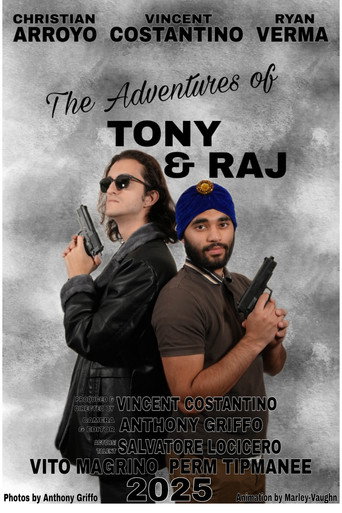 Movie poster for The Adventures Of Tony & Raj (2026)