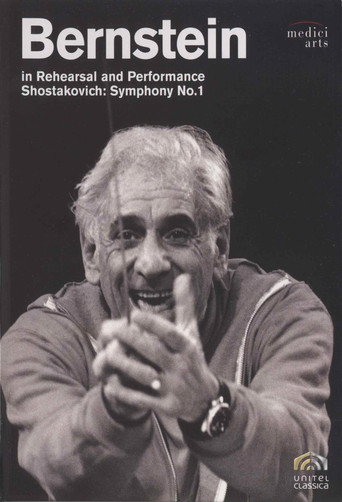 Movie poster for Bernstein in Rehearsal & Performance: Shostakovich Symphony No. 1 (2008)