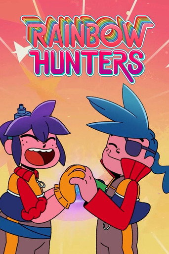 Series poster for Rainbow Hunters (2025)