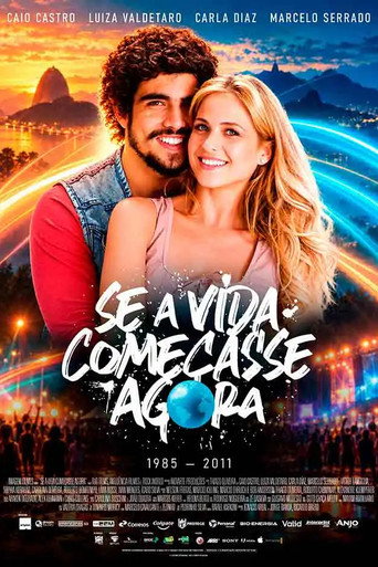 Movie poster for Se a Vida Começasse Agora (2024)