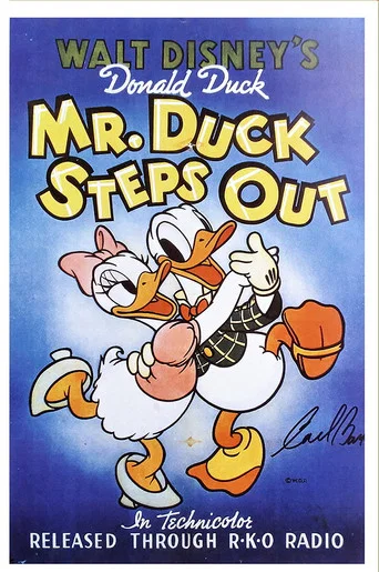 Movie poster for Mr. Duck Steps Out (1940)