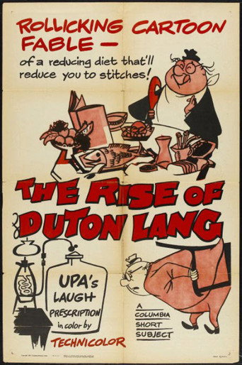 Movie poster for The Rise of Duton Lang (1955)