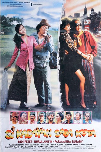 Movie poster for Si Kabayan Saba Kota (1989)