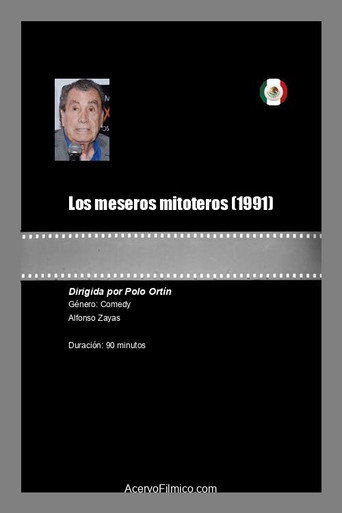Movie poster for Los meseros mitoteros (1991)