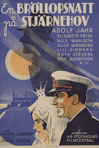 Movie poster for En bröllopsnatt på Stjärnehov (1934)