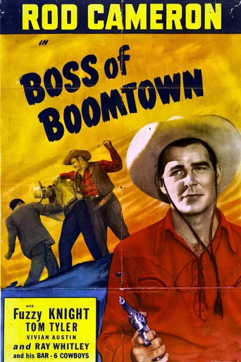 Movie poster for Boss of Boomtown (1944)