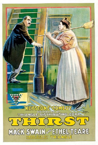 Movie poster for Thirst (1917)