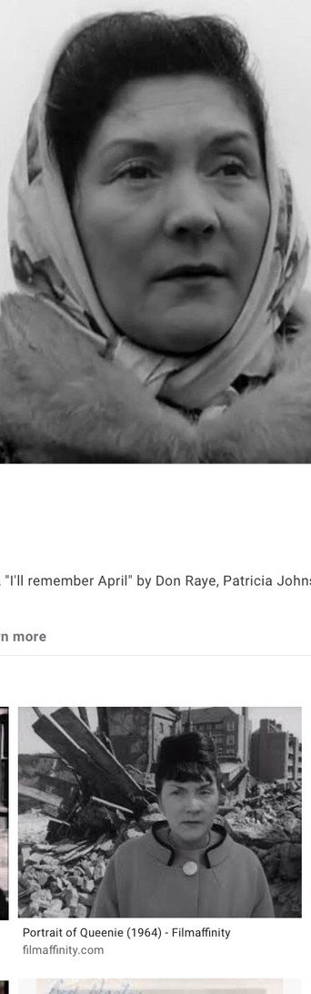 Portrait of Queenie poster