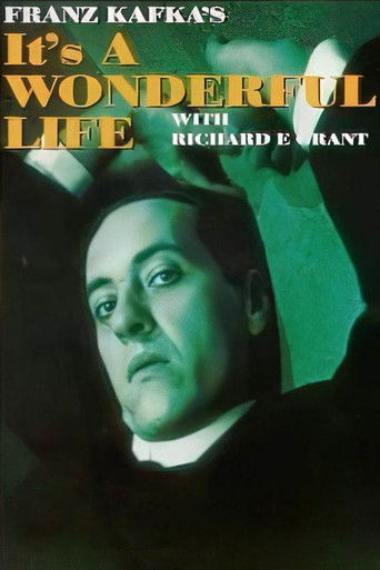 Franz Kafka's It's a Wonderful Life poster