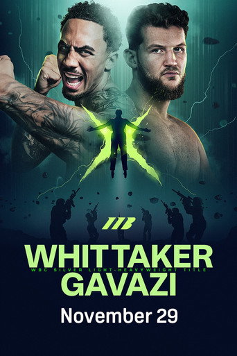 Movie poster for Ben Whittaker vs. Benjamin Gavazi (2025)