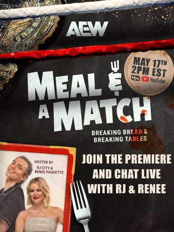 AEW: Meal & a Match poster