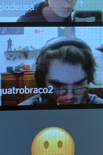 Movie poster for Vitão recites "Tabacaria" by Álvaro de Campos (2021)