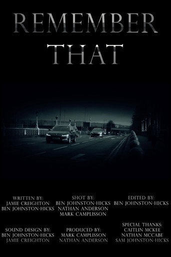Movie poster for Remember That (2025)