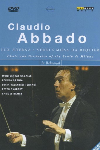 Movie poster for Claudio Abbado in Rehearsal: Verdi: Missa Da Requiem (1985)