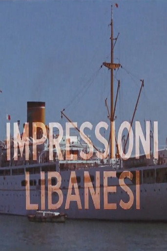 Movie poster for Impressioni libanesi (1964)