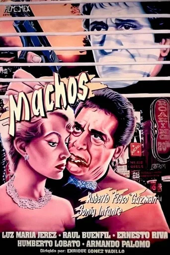 Movie poster for Machos (1990)