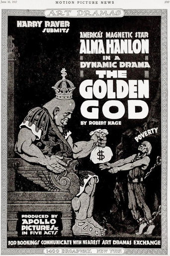 Movie poster for The Golden God (1917)
