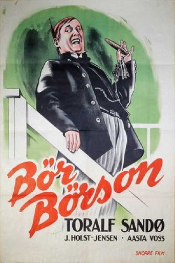 Movie poster for Bør Børson Jr. (1938)