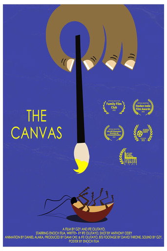Movie poster for The Canvas (2022)