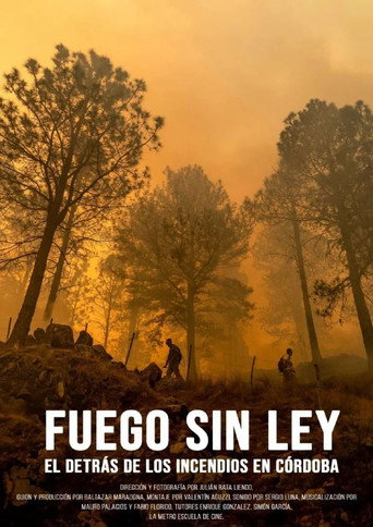 Movie poster for Fuego sin ley (2024)
