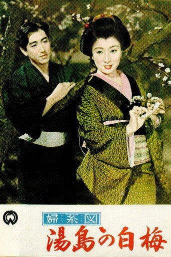 Movie poster for The Romance of Yushima (1955)