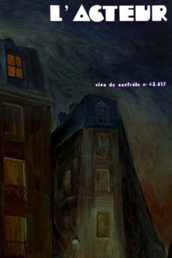 Movie poster for The Actor (1974)