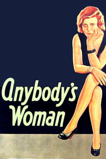 Anybody's Woman poster