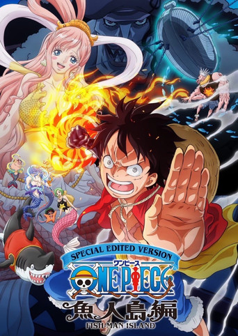 Series poster for One Piece Log: Fish-Man Island Saga (2024)