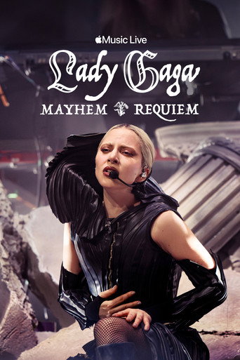 Movie poster for Apple Music Live: Lady Gaga MAYHEM Requiem (2026)