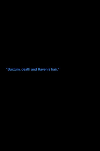 Movie poster for „Burzum, Death And Raven's Hair“ (2012)
