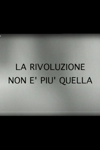 Movie poster for La rivoluzione non è più quella (1995)