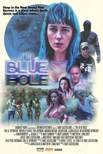 Movie poster for The Blue Hole (2024)