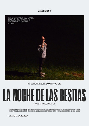 Movie poster for La Noche de las Bestias (2024)