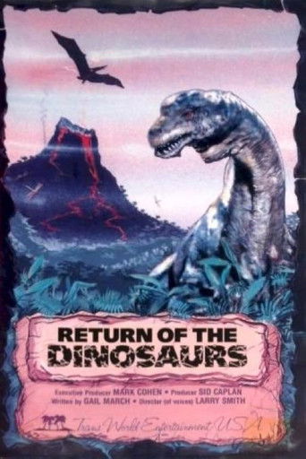 Return of the Dinosaurs poster