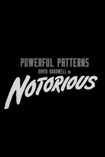 Movie poster for Powerful Patterns: David Bordwell on Notorious (2019)