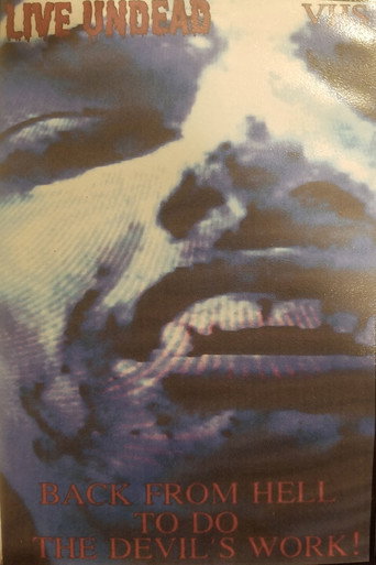 Movie poster for Live Undead (1991)