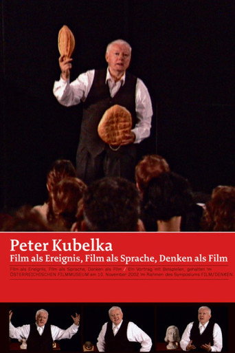 Movie poster for Film als Ereignis, Film als Sprache, Denken als Film (2011)