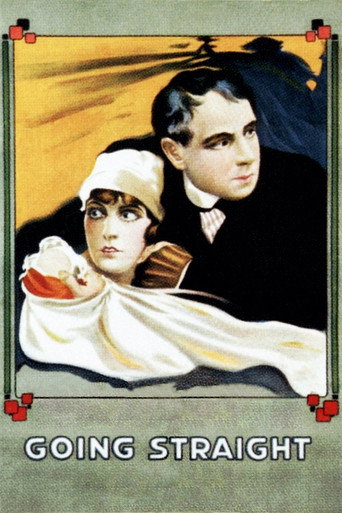 Movie poster for Going Straight (1916)