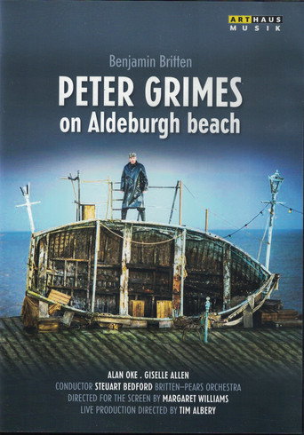 Movie poster for Peter Grimes on Aldeburgh Beach (2013)
