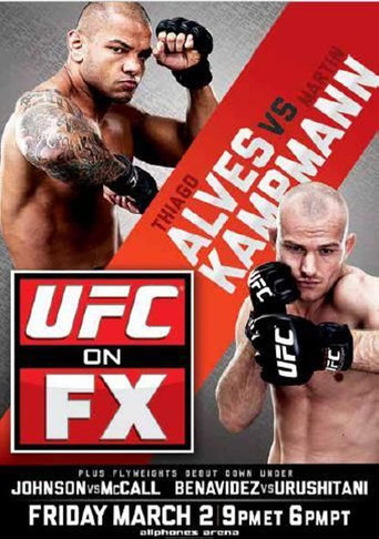UFC on FX 2: Alves vs. Kampmann poster