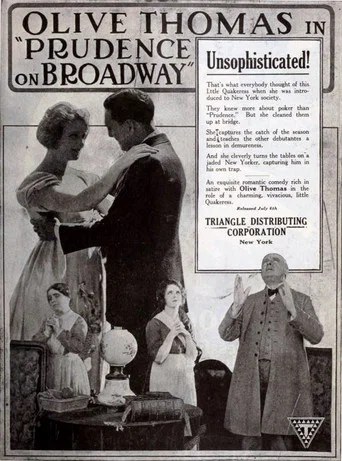 Movie poster for Prudence on Broadway (1919)