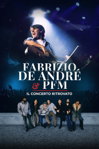 Movie poster for Fabrizio De André e PFM - Il concerto ritrovato (2020)