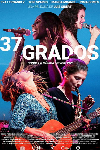 Movie poster for 37 grados (2020)